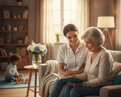 رعاية الأطفال وكبار السن